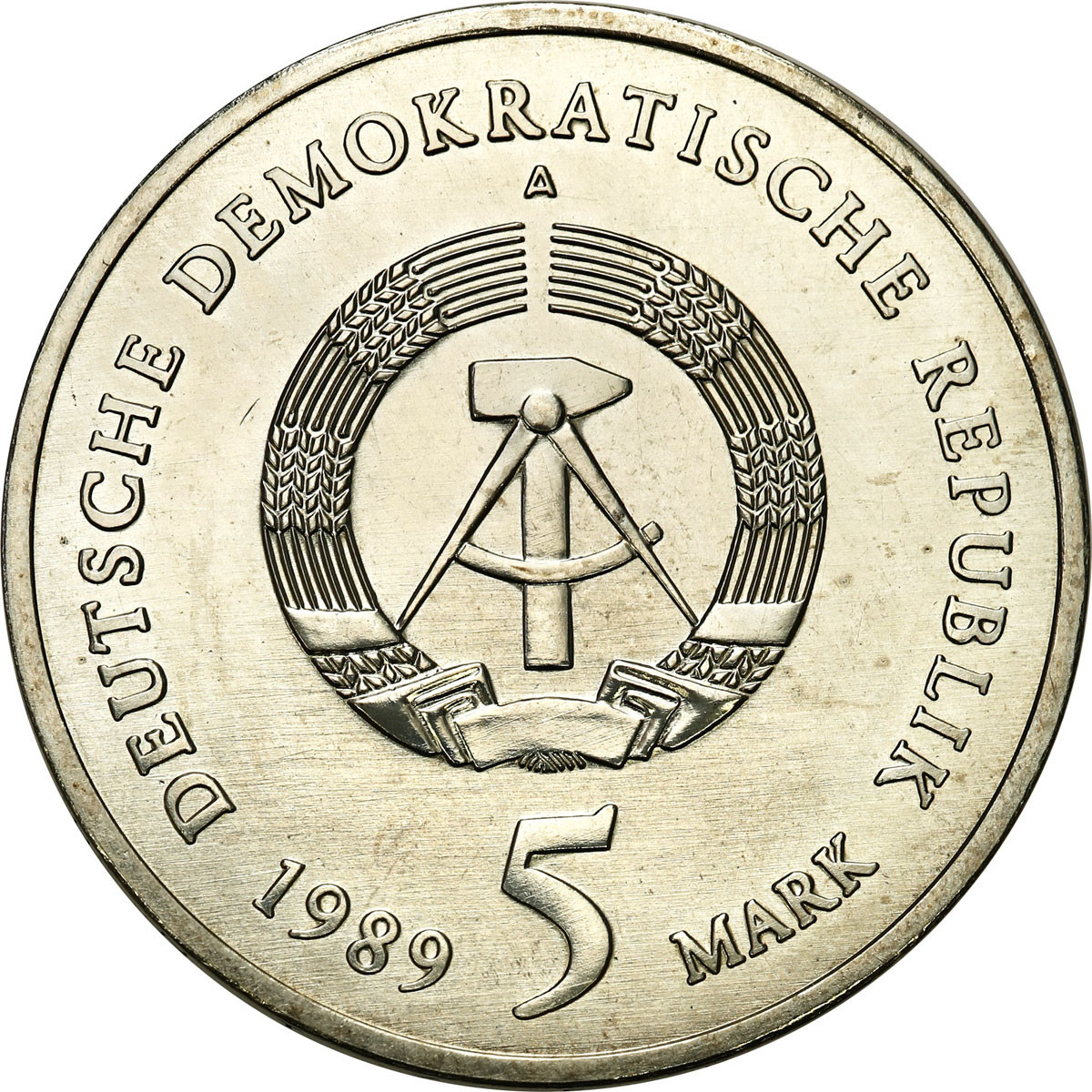 Niemcy, DDR. 5 marek 1989